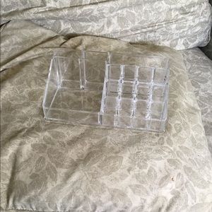 Clear Acrylic makeup organizer